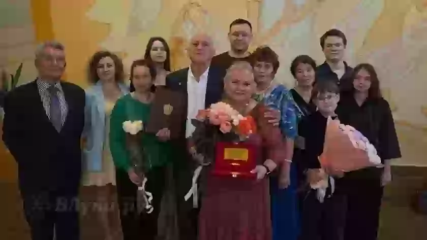 В Великих Луках пара Лягиных отметила золотую свадьбу