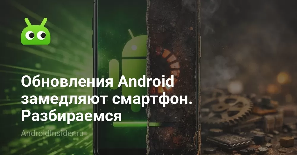 Обновления Android замедляют смартфон. Разбираемся