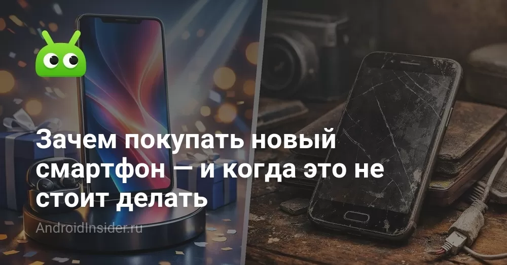 Зачем покупать новый смартфон — и когда это не стоит делать