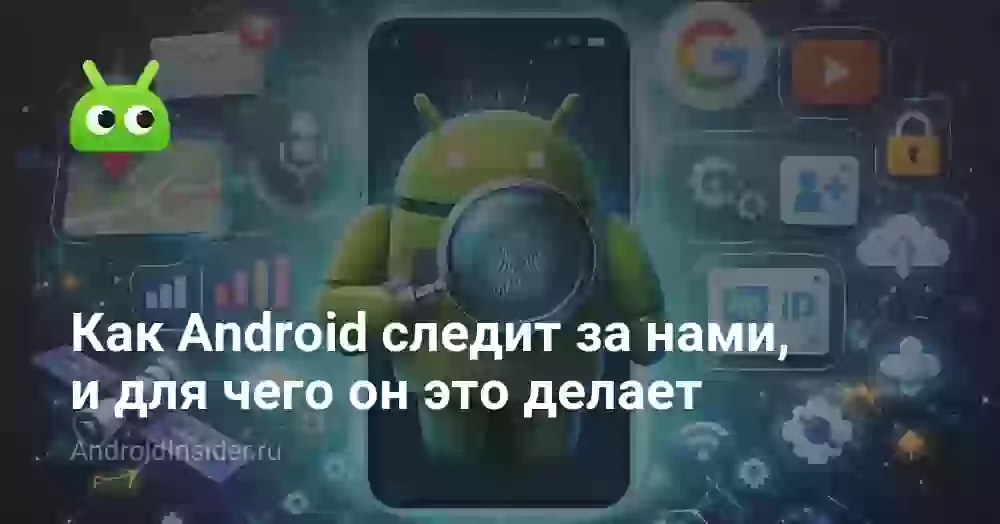 Как Android следит за нами, и для чего он это делает