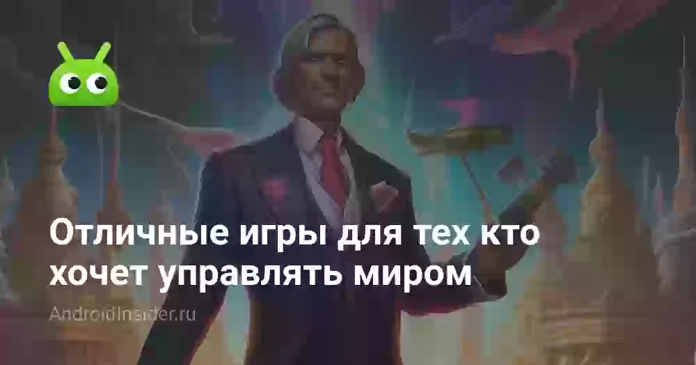 Отличные игры для тех кто хочет управлять миром