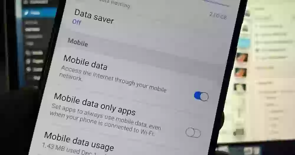 Превышен лимит мобильного трафика на Android. Как отключить