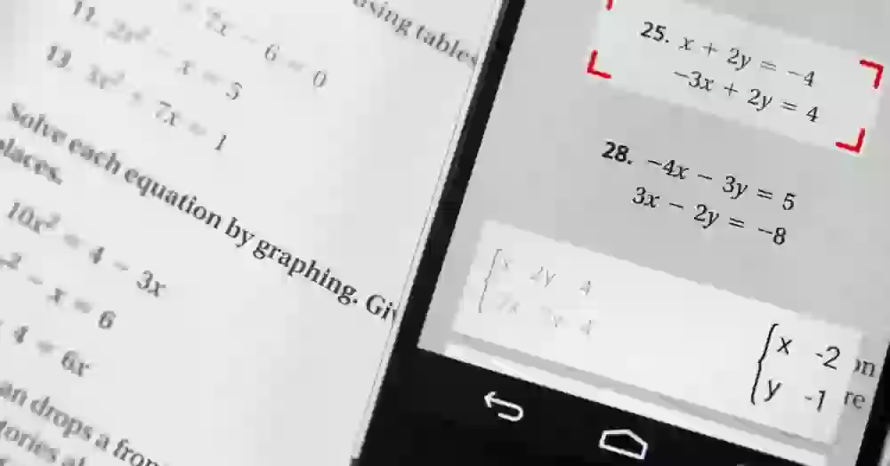Как с помощью Android решать задачи по математике и не только