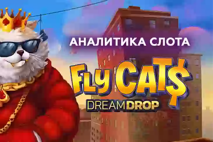 Аналитика слота Fly Cats Dream Drop (Relax Gaming)